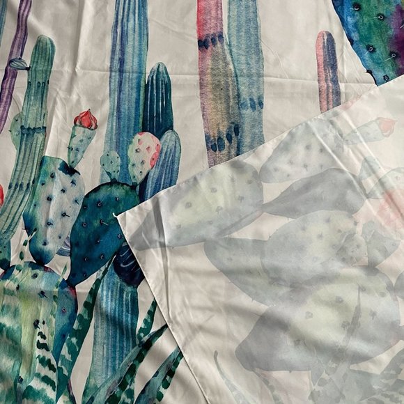 Tapestry Wall Art Floral Botanical Succulents Cactus Decorative Home Decor 60X78 - Picture 7 of 15